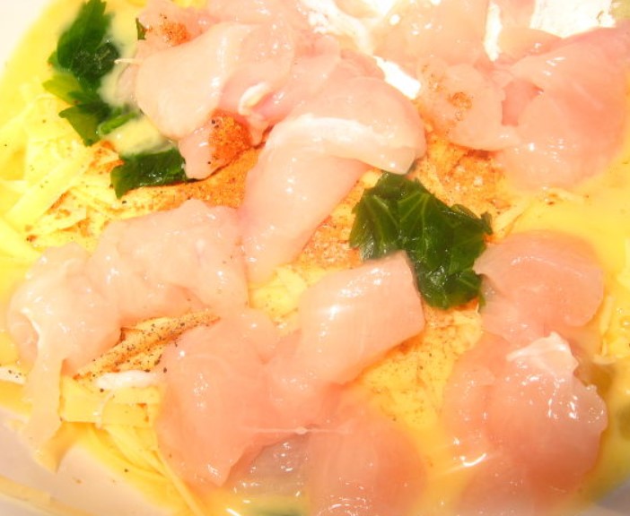 Chicken Pancakes step 5