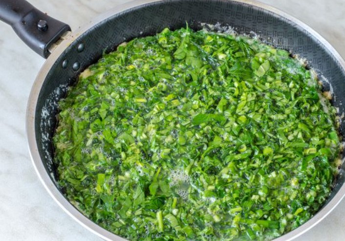 Kyukyu with Herbs (in a Pan) step 7