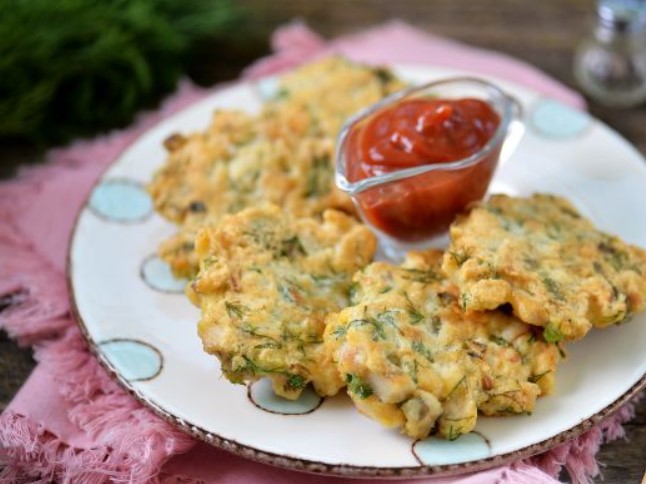 Fish Cakes with Herbs