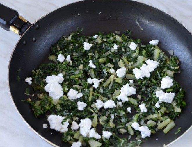 Shakshuka with Fresh Spinach step 10