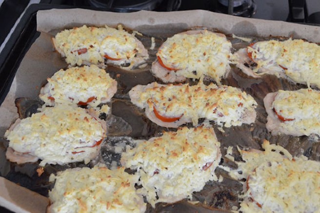 Chicken Chop With Low-Fat Cheese step 12