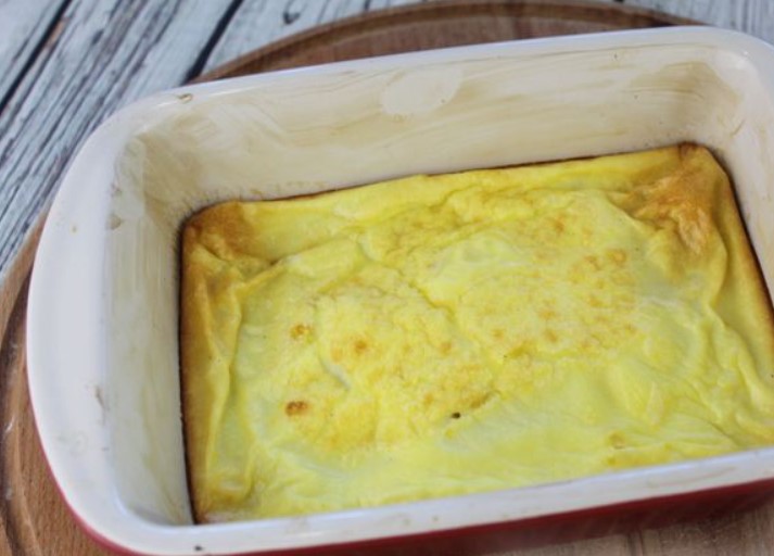 Omelet with corn step 5