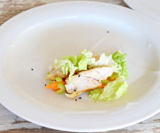 Spring Rolls With Turkey step 6