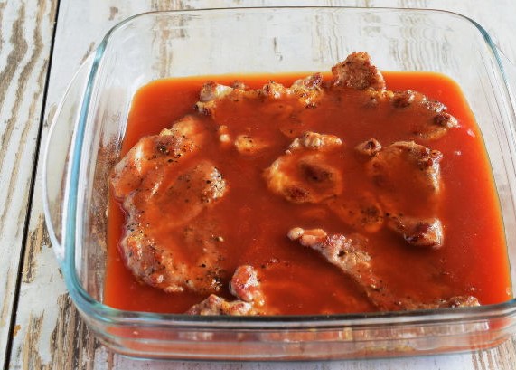 Chops With Ketchup and Coca Cola step 9