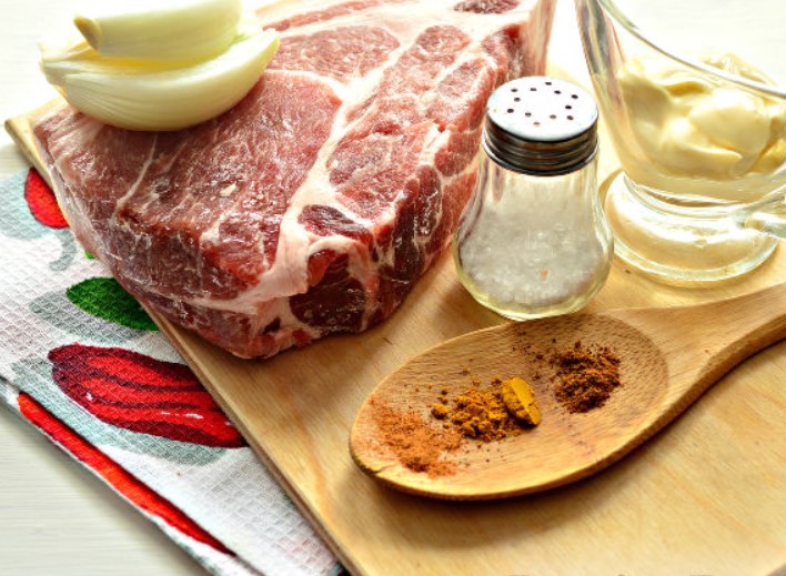 Pork Steak step 1