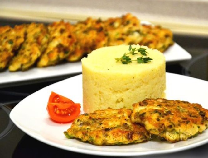 Chicken Cutlets with Mushrooms (Without meat Grinder)