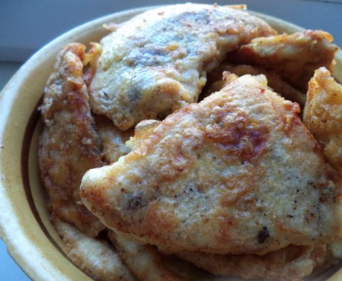 Chicken Fillet Chops in Batter