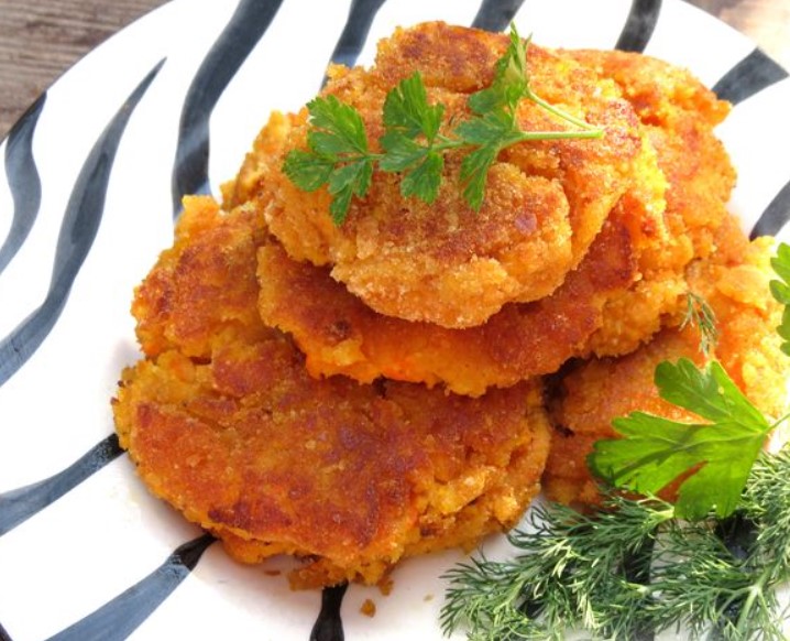 Pumpkin Cutlets with Potatoes