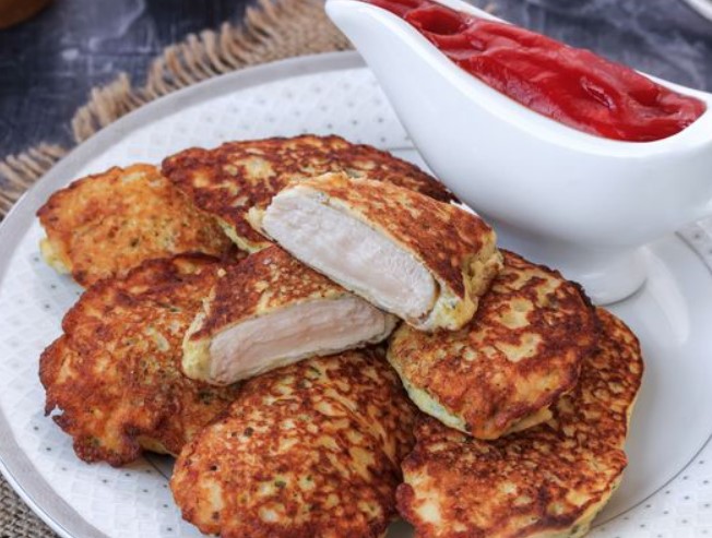 Chicken Fillet in Onion Batter