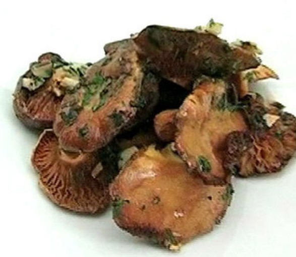 Mushrooms (Mushrooms) with Garlic