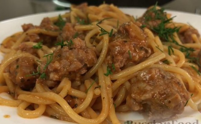 Spaghetti With Meatballs step 10