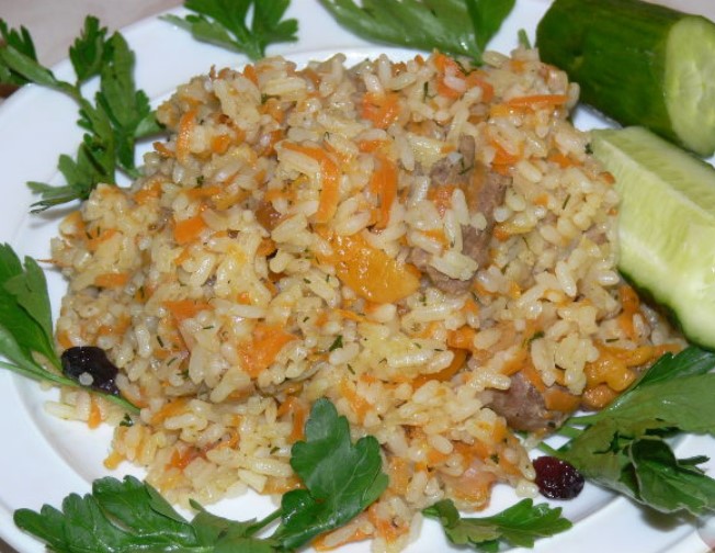 Pilaf with Beef