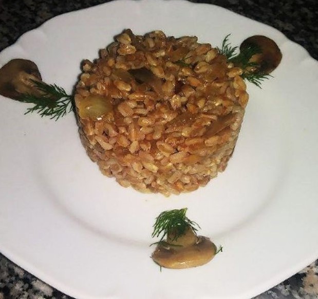 Armenian Pilaf with Mushrooms