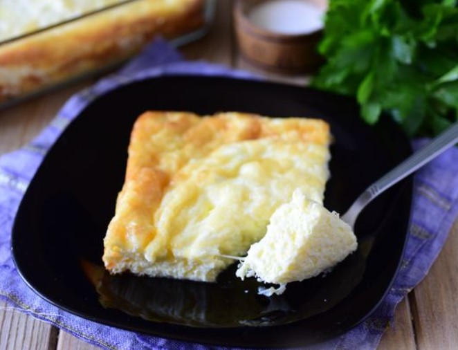 Cheese Omelet in the Oven