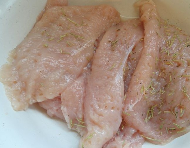 Juicy Provencal Chicken Chops step 1