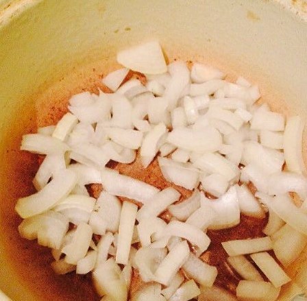 Rice With Vegetables step 1