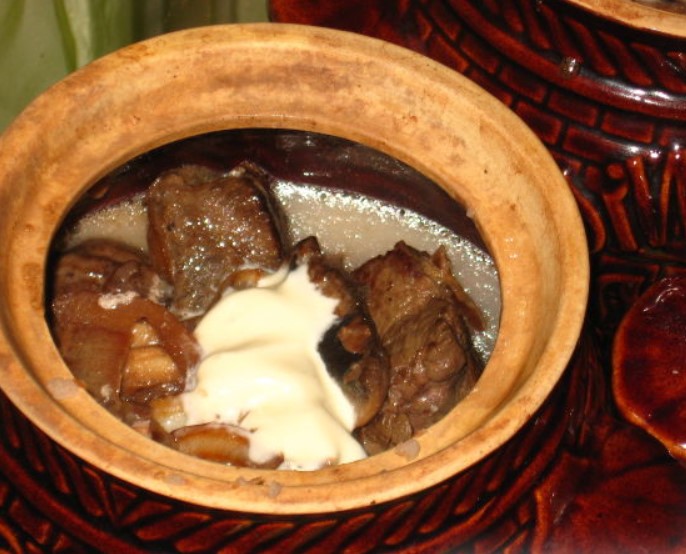 “Bistro” – Buckwheat with Liver and Mushrooms step 10
