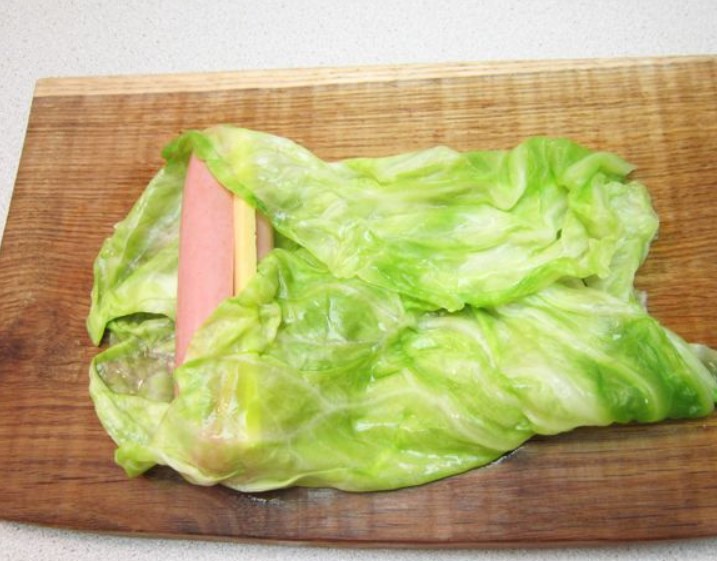 Lazy Stuffed Cabbage Rolls with Sausages and Cheese step 7