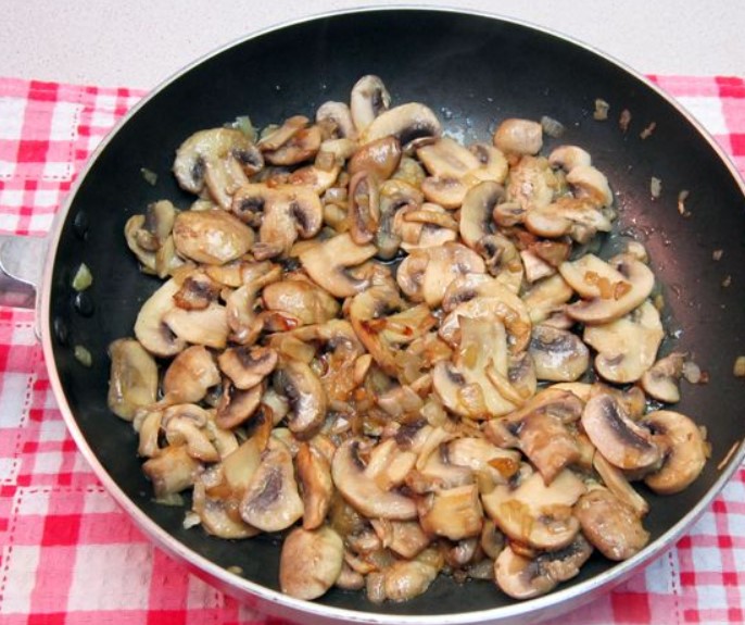 Buckwheat Casserole with Mushrooms step 8