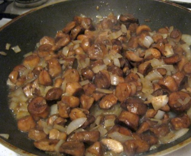 Chicken Julienne with Mushrooms step 4