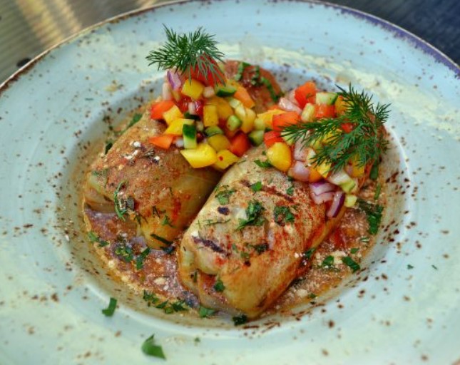 Grilled Cabbage Rolls