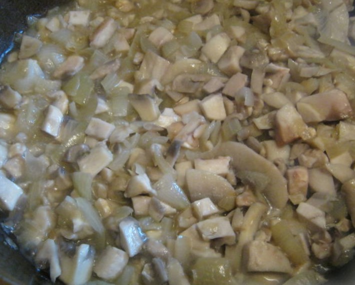 Mushroom Julienne step 4