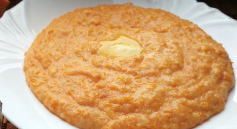 Semolina Porridge with Pumpkin