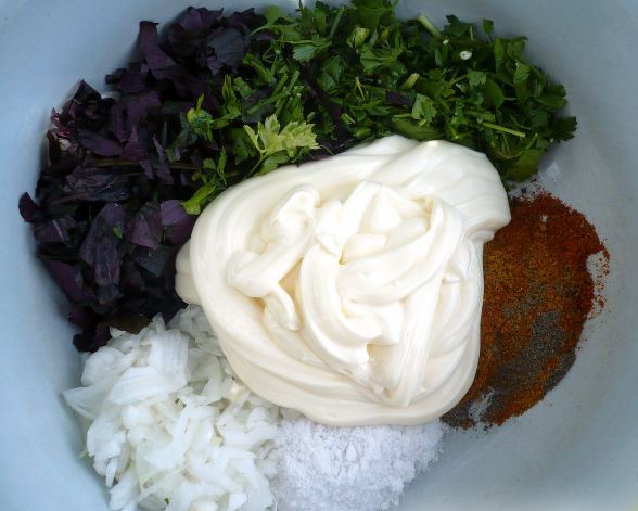 Shish Kebab in Onion Marinade step 3