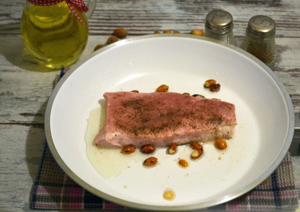 Steak with Hazelnuts step 2