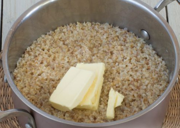 Wheat Porridge on the Water step 4