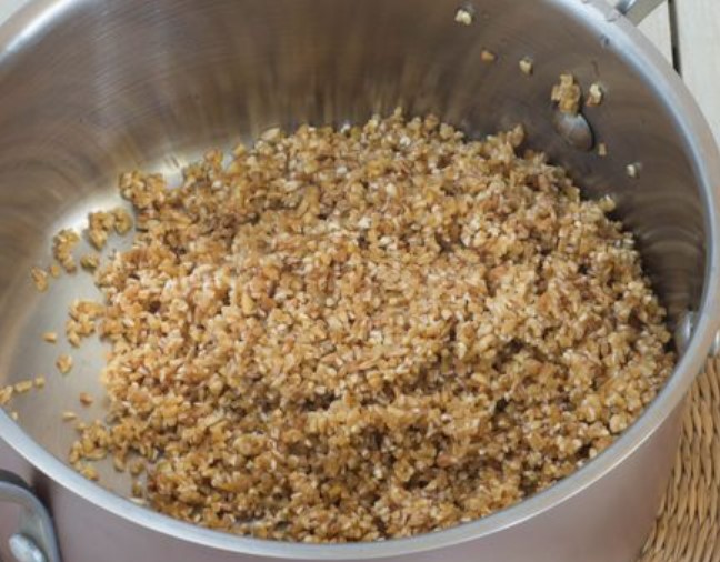 Wheat Porridge on the Water step 1