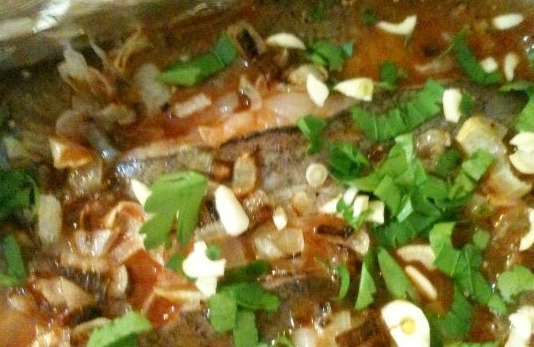 Fish Baked in Tomato Sauce step 6