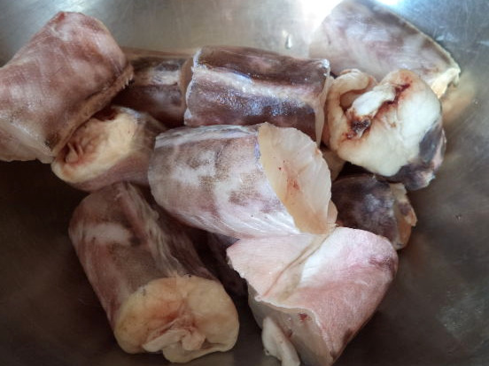 Fried Congrio Fish step 1