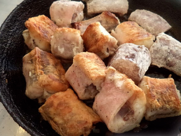 Fried Congrio Fish step 5