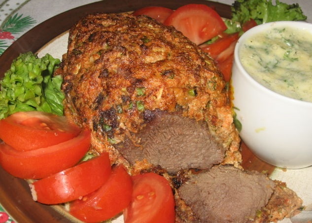 Roast Beef with Lemon Sauce