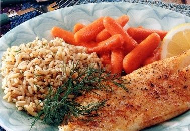 Fish Quickly Baked in the Oven