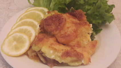 Baked Fish with Potatoes