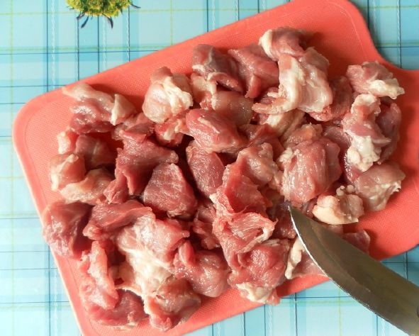 Meat Stew with Vegetables step 1