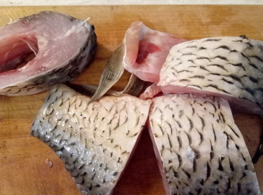 Fish Fried with Sour Cream step 1