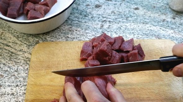 Beef Stew with Oranges step 1