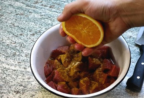 Beef Stew with Oranges step 3