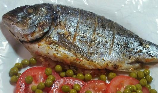 Dorado Fish Baked in the Oven