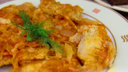 Fish in Tomato Sauce