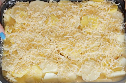 Casserole with Fish and Potatoes step 7