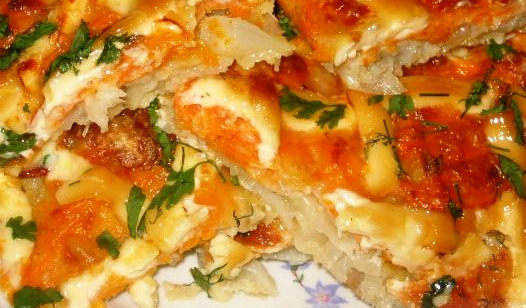 Fish Baked under a “Fur Coat”