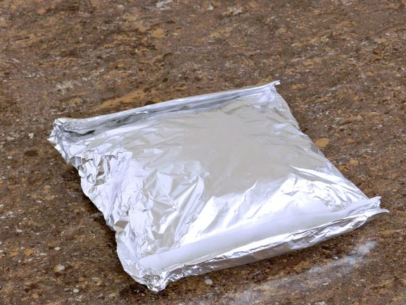Fish with Vegetables, baked in a Parchment and Foil Envelope step 11