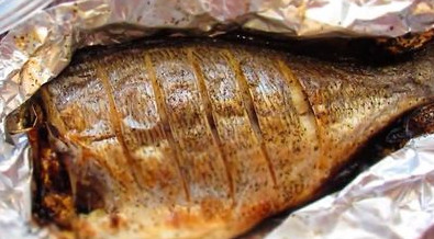 Dorado Fish Baked in the Oven