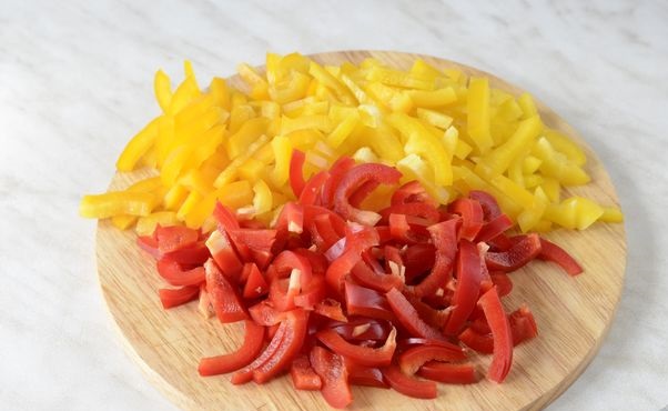 Baked Chicken Fillet with Tomatoes, Peppers and Corn step 6