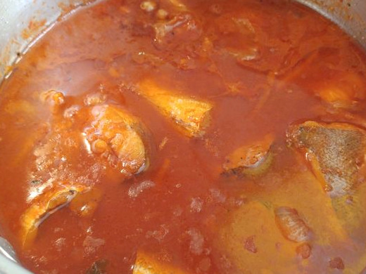 Stewed Fish in Tomato Sauce step 8