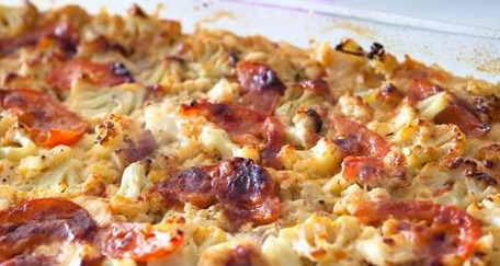 Fish and Cauliflower Casserole